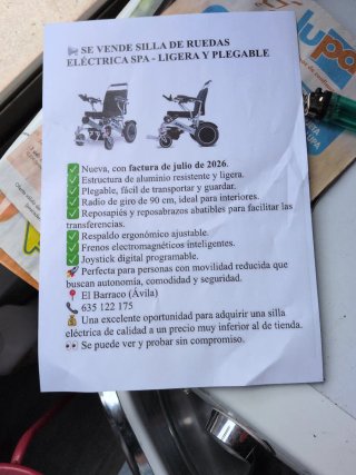 Silla de ruedas eléctrica