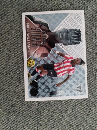 Cromo Extra Sticker Nico Williams LaLiga