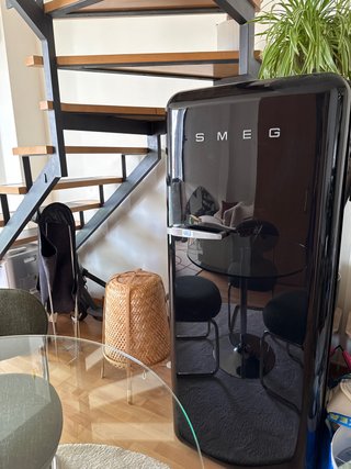 Nevera SMEG 50's Negra