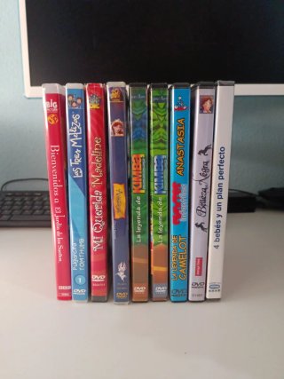 9 Películas Infantiles en DVD