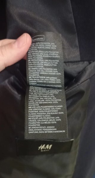 Americana azul