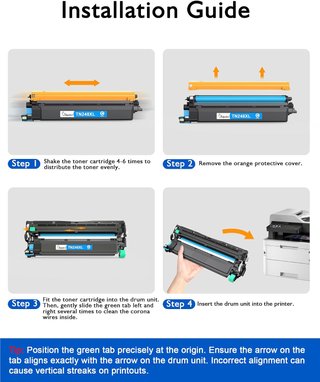 TN248XL TONER BROTHER 5 CARTUCCE 2 NERI 3000PAG