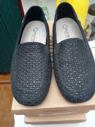 Zapatillas Muro Negras Talla 39