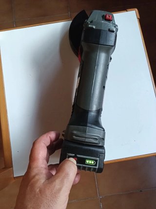 AMOLADORA RADIAL WURTH BATERÍA EWS 18-A/125