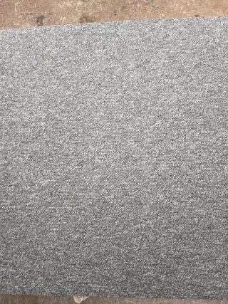 Loseta moqueta 50x50 gris claro