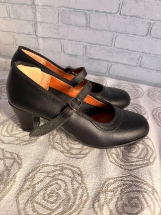 Zapatos de Flamenco Negros