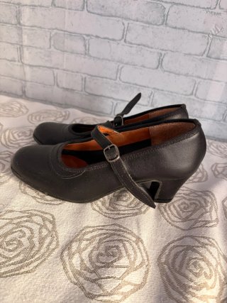 Zapatos de Flamenco Negros