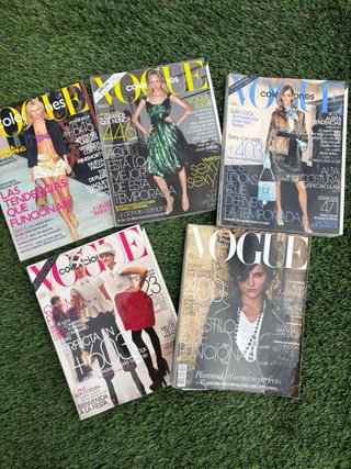 Lote revistas Vogue