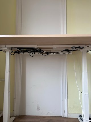 Escritorio eléctrico elevable Fellowes 140x80 cm