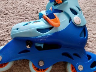 Patines Infantiles Oxelo Talla 29-32 + Proteccione