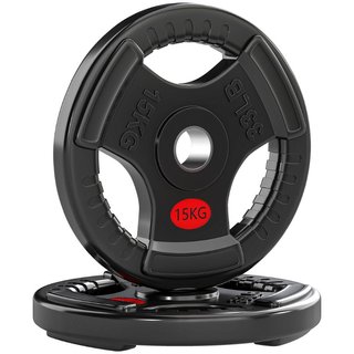 Juego de Discos de Peso 2x15 kg con Agujero de 5