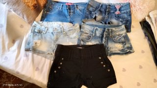 Lote de 5 Pantalones Cortos Mujer