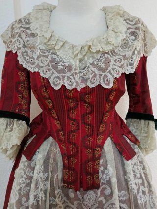 Traje de Fallera Rojo