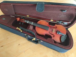 Violín 1/4 Schroetter 801 con arco y funda