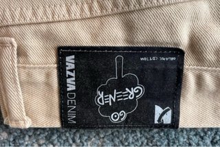 Pantalones Vaqueros Beige