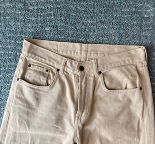 Pantalones Vaqueros Beige