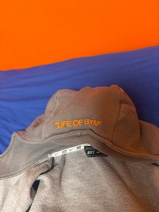 Chándal Nike Tech x Syna World Negro Naranja