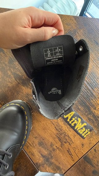 Botas Dr. Martens Jadon Doble Plataforma