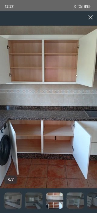 Cocina Completa Blanca con Encimera