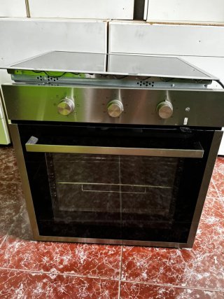Cocina Completa Blanca con Encimera