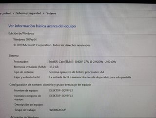 PC Gaming i5 10ª Gen 16GB RAM 8GB Gráfica