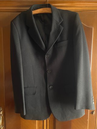Americana Negra Hombre 48 Tz Collection traje