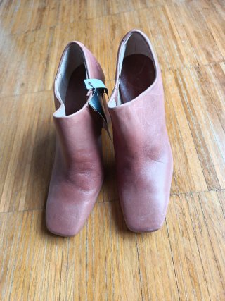 Botines piel Mango talla 37