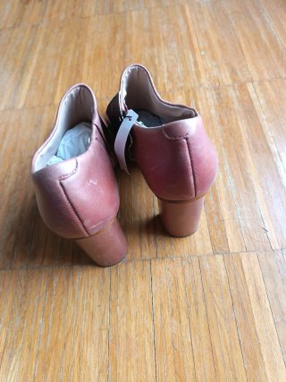 Botines piel Mango talla 37