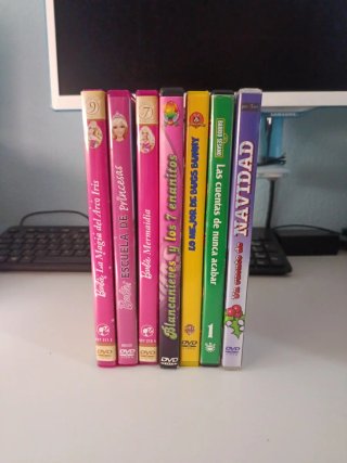 Lote de 7 Películas Infantiles en DVD