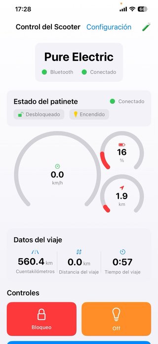 2 Patinetes Eléctrico Pure Air Pro Gris