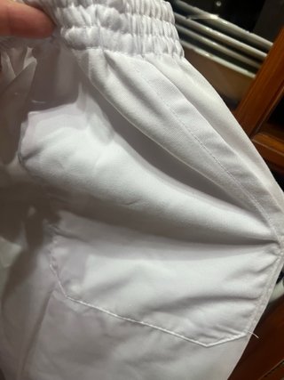Pantalón de trabajo blanco