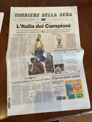 Copie storiche Corriere della Sera