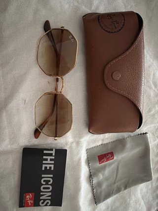 Gafas Ray-Ban Octagonal Doradas NUEVAS