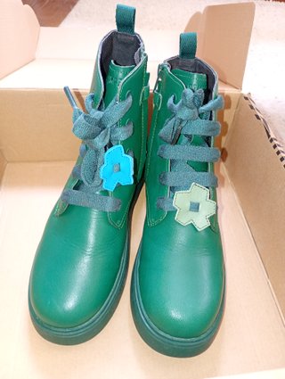 Botas Verdes Niña Camper (Twins) Talla 35