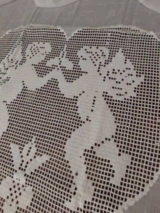 Coppia Tendoni Filet a Macchina 290x150 cm