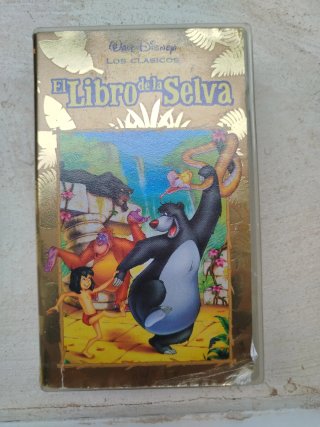 VHS El Libro de la Selva - Walt Disney