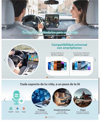 NUEVO! (80€) Mini 3.0 Adaptador CarPlay Inalámbric