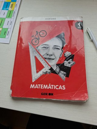 Matemáticas, 1 ESO, Geniox