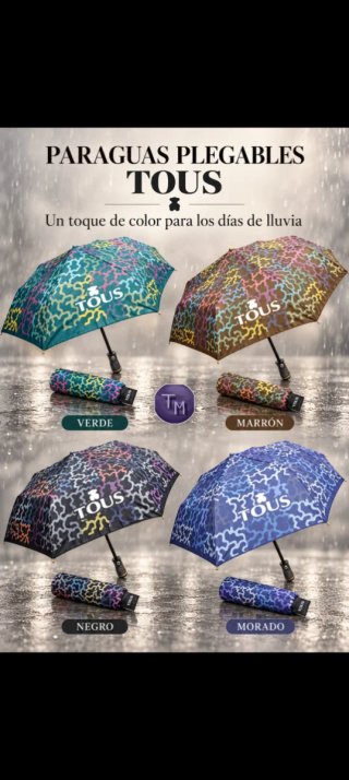 Paraguas plegables Tous