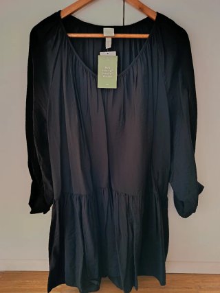 Vestido H&M negro talla S