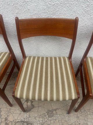 4 Sillas Danesas de Teca