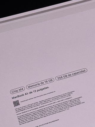 MacBook Air M4 100% bateria (2025)