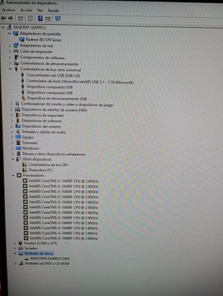 Ordenador i5 10ª Gen 16GB RAM 8GB Gráfica