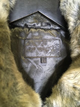 Chaqueta de Pelo Sintético Vintage Per Una