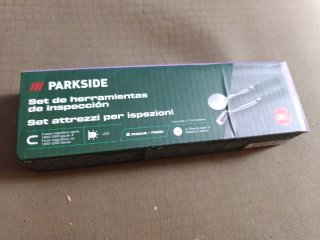 Set Herramientas Inspección Parkside LED. 2 piezas