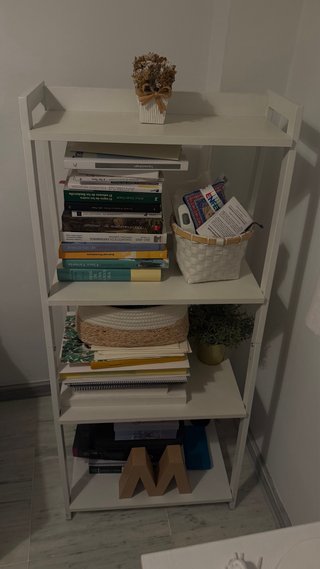 Estantería Escalera Blanca