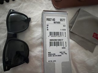 Gafas Ray-Ban Wayfarer Negras NUEVAS
