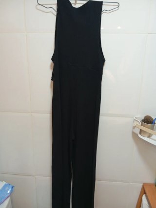 Mono largo negro Zara Trafaluc Talla S