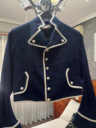 Chaqueta de Traje Fallero Azul
