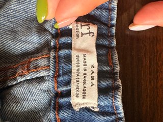 Shorts vaqueros Zara azules